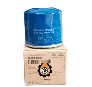 فیلتر روغن هیوندای 35505جنیون پارتس 4 فیلتر روغن هیوندای 35505جنیون پارتس