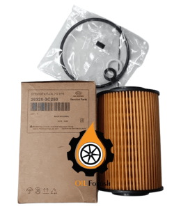 فیلتر روغن کیا 263203C250 جینیون پارتس 4 فیلتر روغن کیا 263203C250 جینیون پارتس
