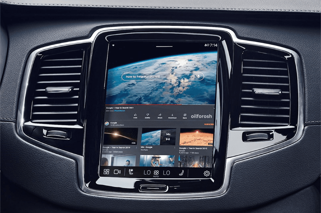 "بررسی خودروی Volvo XC90: طراحی، امکانات و عملکرد و نوع فیلتر روغن خودرو" 4 oilforoshkjkkk