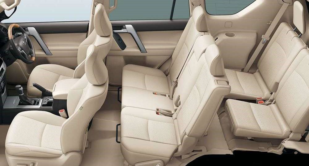 toyota prado interior