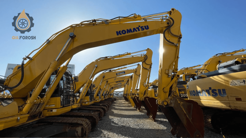 معرفی شرکت کوماتسو komatsu ژاپن و انوع محصولات 4 444444